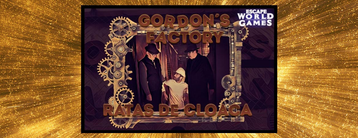 ▷ Escape World Games | GORDON'S FACTORY - RATAS DE CLOACA